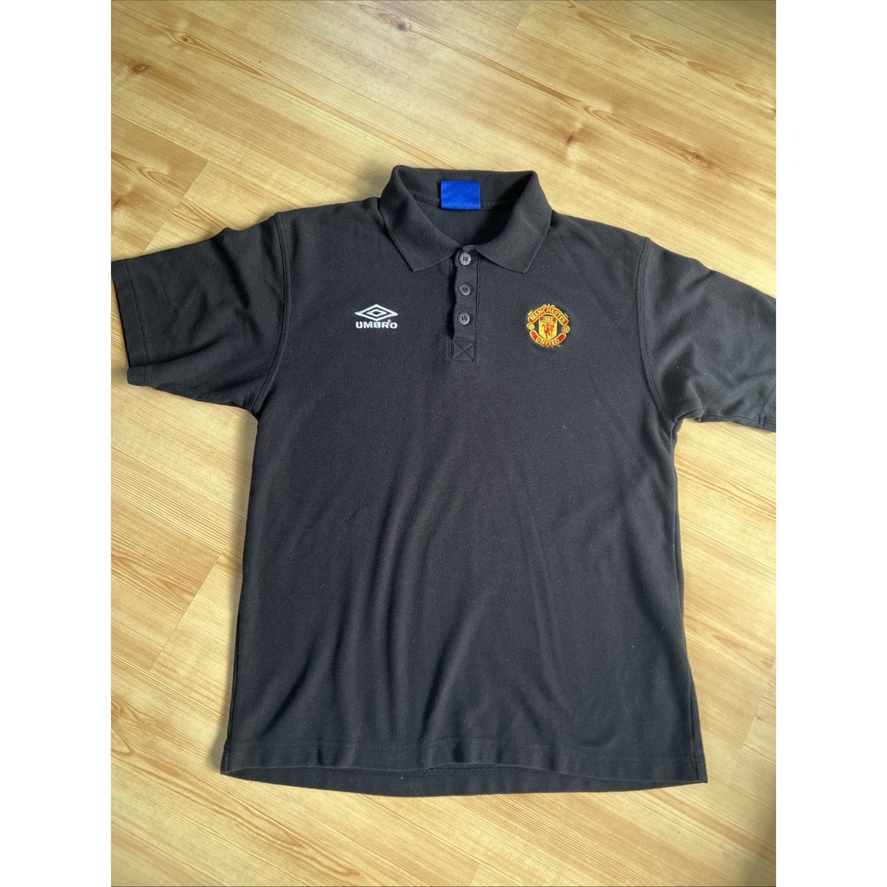 Manchester United Umbro Vintage polo T-shirt size M/L